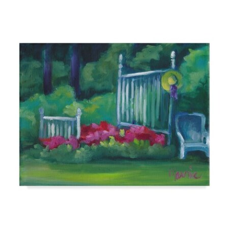 Trademark Fine Art Marnie Bourque 'Flower Bed' Canvas Art, 14x19 ALI21345-C1419GG